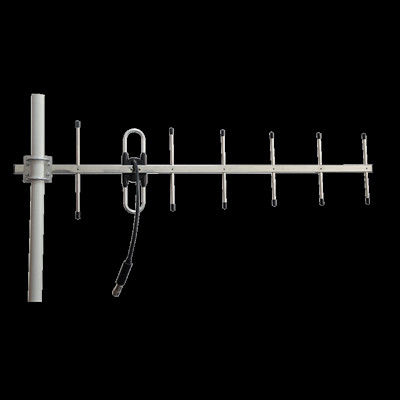 640-660MHz 12dBi 7 unités d'acier inoxydable antenne Yagi 316L